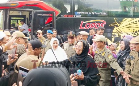 Pemkab Barsel Sambut 84 Jemaah Haji Kembali Sehat dan Lengkap dari Tanah Suci