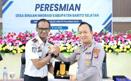 Kapolres Barsel Dukung Program Desa Binaan Imigrasi dan Eazy Passport untuk Permudah Layanan Paspor