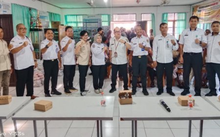 246 KK di Buntok Kota Terima Bantuan Sembako HBS dari Pemprov Kalteng