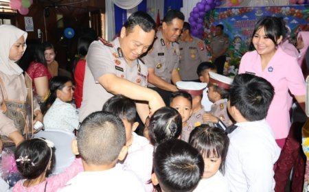 31 Peserta Didik TK Kemala Bhayangkari Buntok Dilepas, Kapolres Barsel Tekankan Pendidikan Karakter