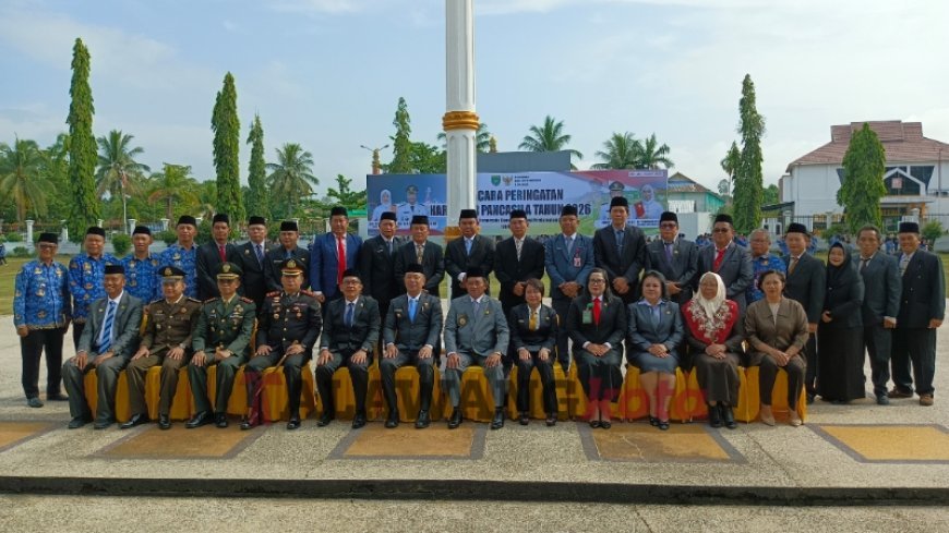 Peringatan Hari Lahir Pancasila, Pemkab Barsel Perkuat Komitmen Layani Masyarakat