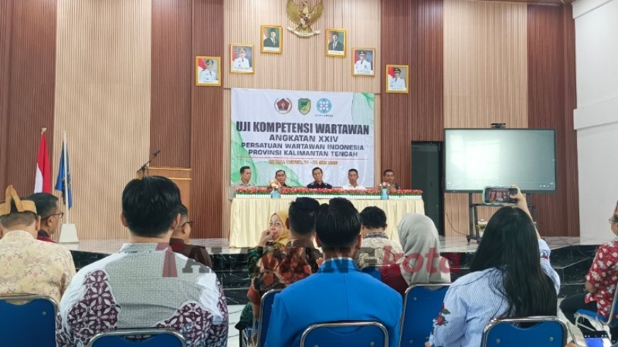 UKW Muara Teweh, PWI Pusat Tekankan Pentingnya Kompetensi Wartawan