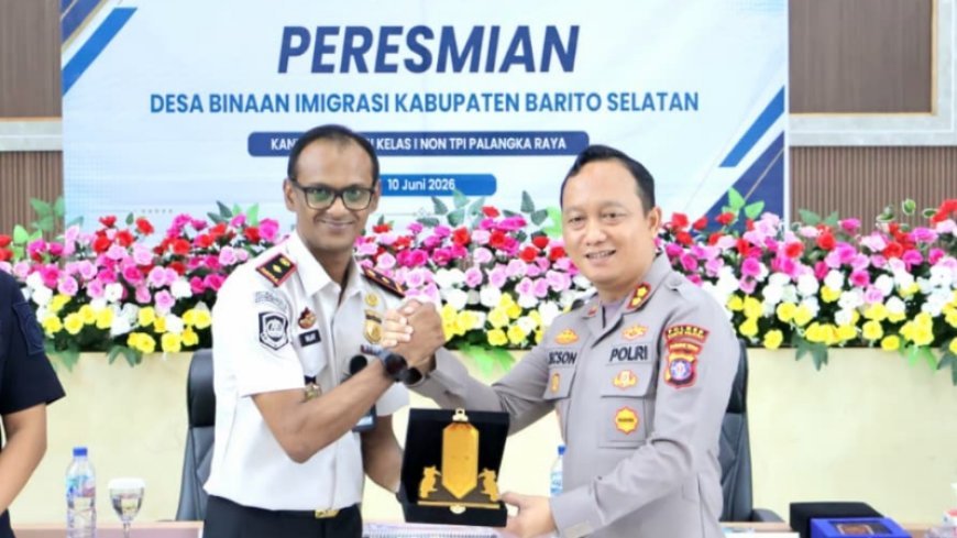 Kapolres Barsel Dukung Program Desa Binaan Imigrasi dan Eazy Passport untuk Permudah Layanan Paspor