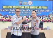 Polres Barsel Jadi Lokasi Penelitian STIK Lemdiklat Polri, Bahas Dimensi Sosiologis Penanggulangan Bencana