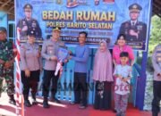 Bakti Sosial Polres Barsel Berbuah Hunian Layak bagi Keluarga Ahmad Taufik Alias Pepeng