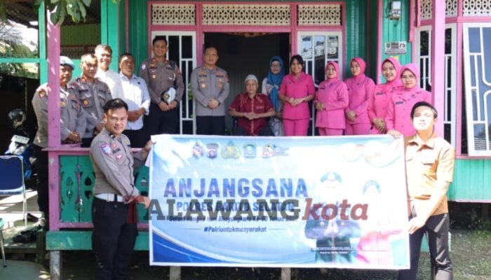 Anjangsana Hari Bhayangkara ke-80, Polres Barsel Jalin Kebersamaan dengan Purnawirawan Polri