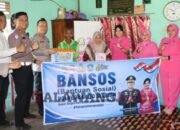 Sambut Hari Bhayangkara ke-80, Polres Barsel Bagikan 80 Paket Bantuan Sosial