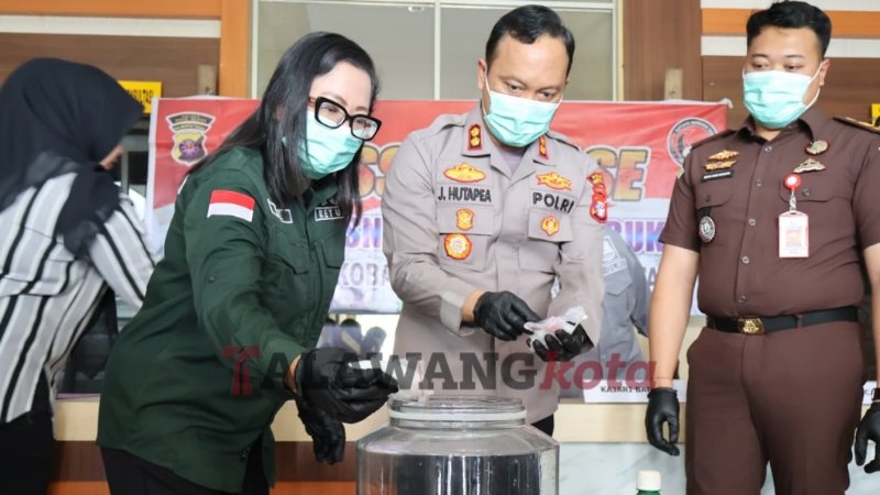 Polres Barsel Ungkap Dua Kasus Narkoba, Sita 109 Gram Sabu dan Dua Tersangka