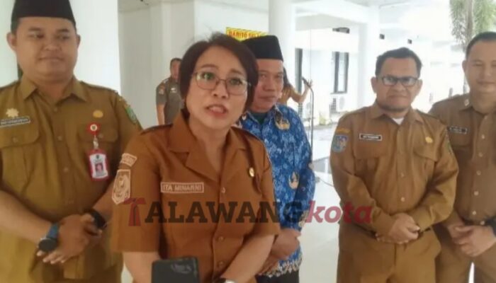 Pelepas Kafilah MTQ Korpri VIII Kalteng, Pj Sekda Barsel Tekankan Keikhlasan dan Semangat Ibadah