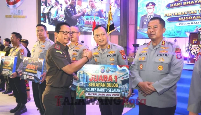 Polres Barsel Raih Juara 1 Ketahanan Pangan Polda Kalteng pada Hari Bhayangkara Ke-80