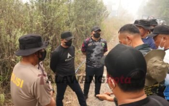 Kapolres Barsel Patroli Hotspot Dusun Selatan, Ini Langkahnya