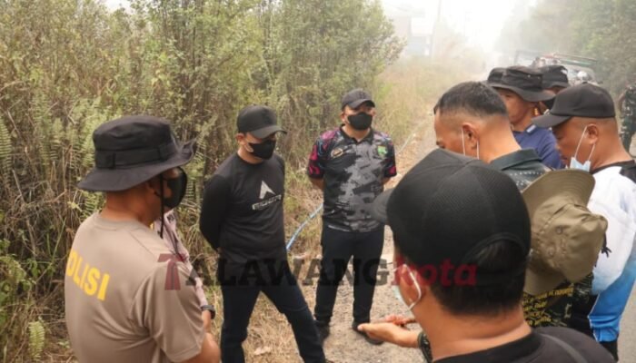 Kapolres Barsel Patroli Hotspot Dusun Selatan, Ini Langkahnya